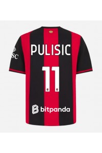AC Milan Christian Pulisic #11 Fotballdrakt Hjemme Klær 2026-27 Korte ermer